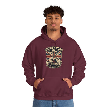 Liberty Road Rebels Britannia Hoodie Unisex Sweatshirt