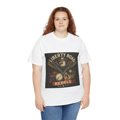 Liberty Road Rebels Vintage Americana Style Tee Unisex T-Shirt