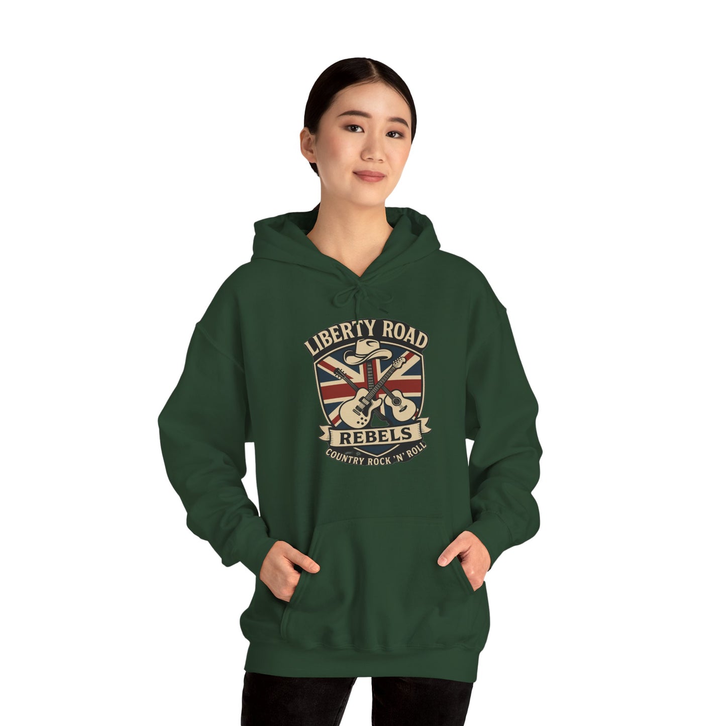 Liberty Road Rebels Britannia Hoodie Unisex Sweatshirt