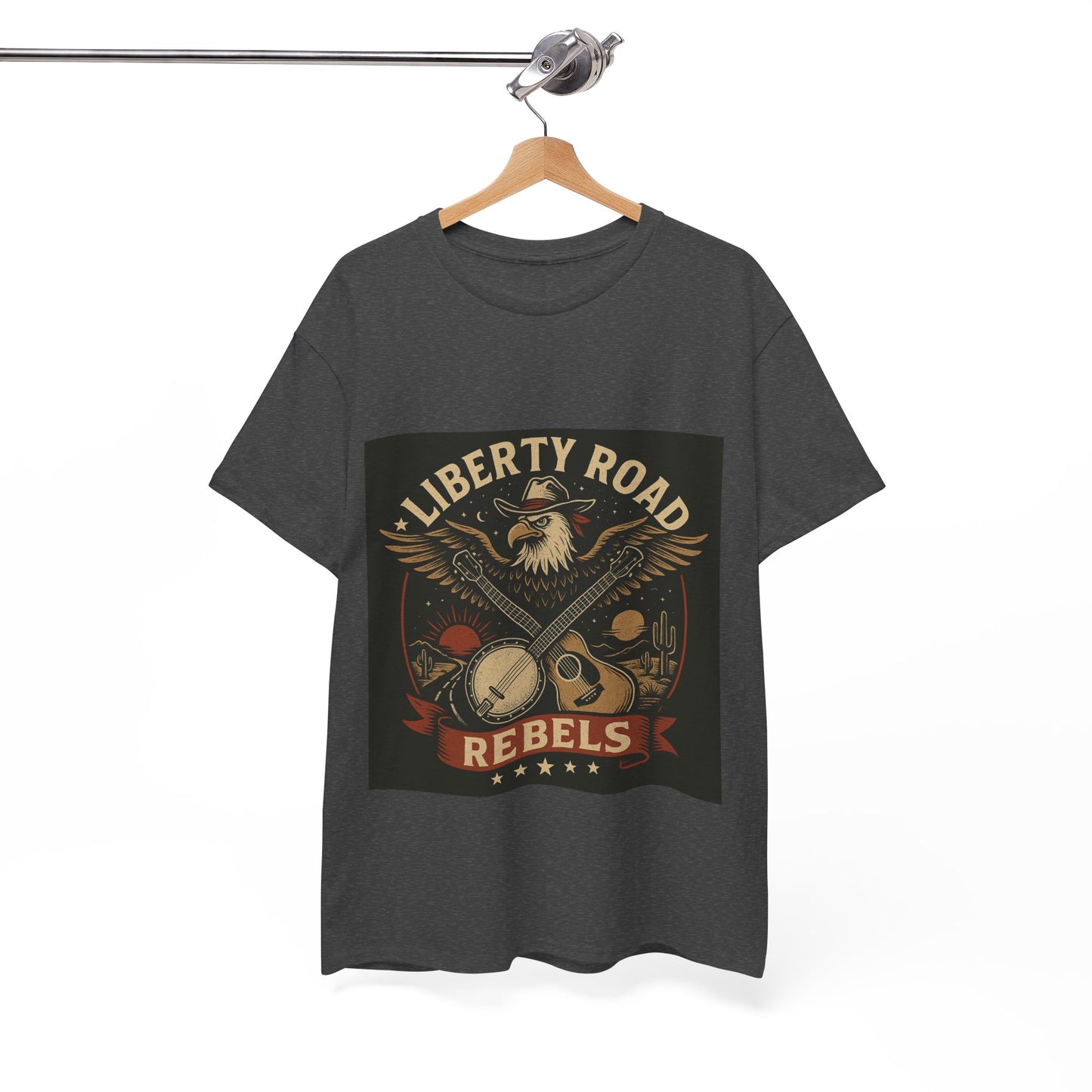 Liberty Road Rebels Vintage Americana Style Tee Unisex T-Shirt