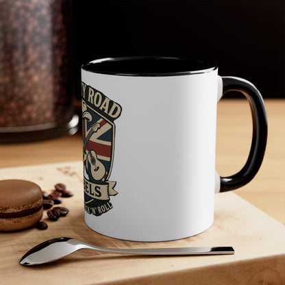 Liberty Road Rebels Britannia Country Rock 'n' Roll Coffee Mug