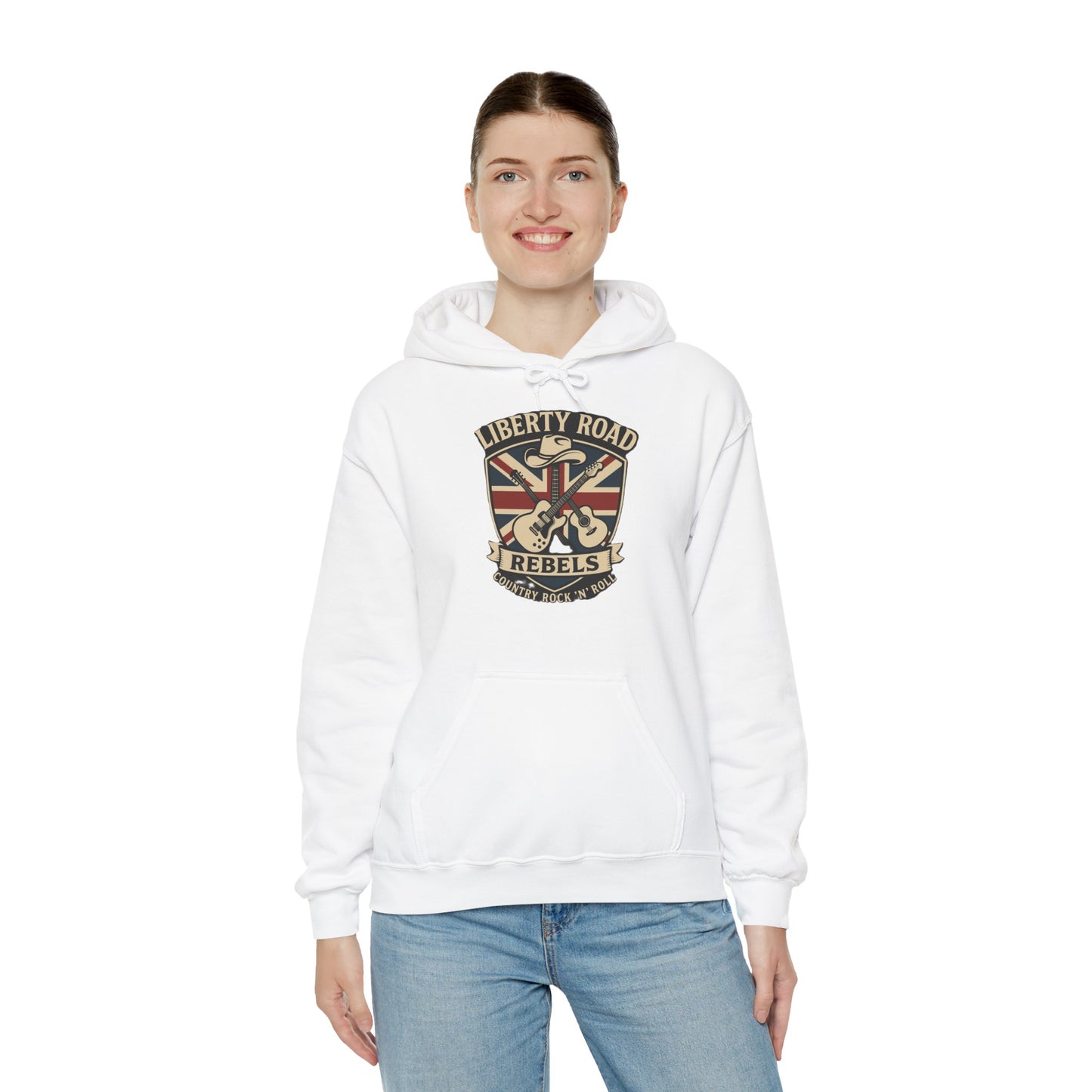 Liberty Road Rebels Britannia Hoodie Unisex Sweatshirt
