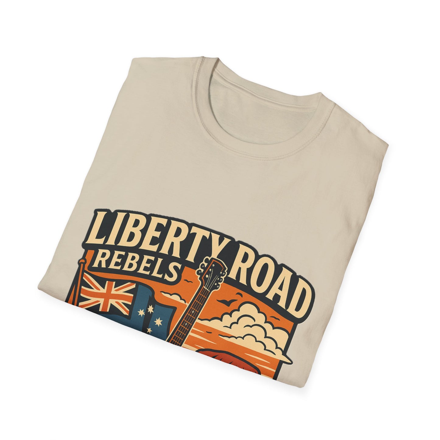 Liberty Road Rebels Australiana T-Shirt Unisex Graphic Tee