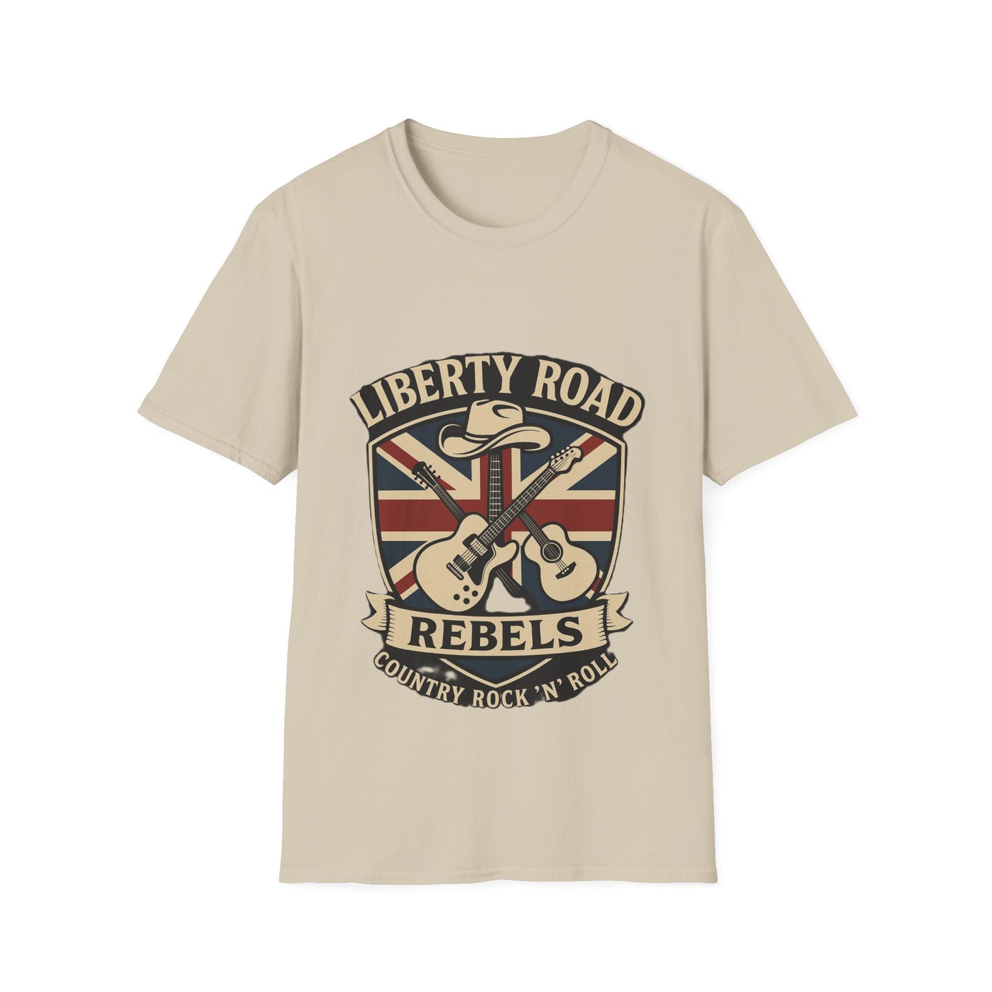 Liberty Road Rebels Britannia T-Shirt  Unisex Softstyle Tee