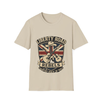 Liberty Road Rebels Britannia T-Shirt  Unisex Softstyle Tee