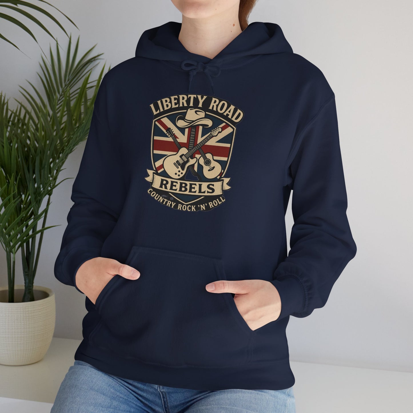 Liberty Road Rebels Britannia Hoodie Unisex Sweatshirt