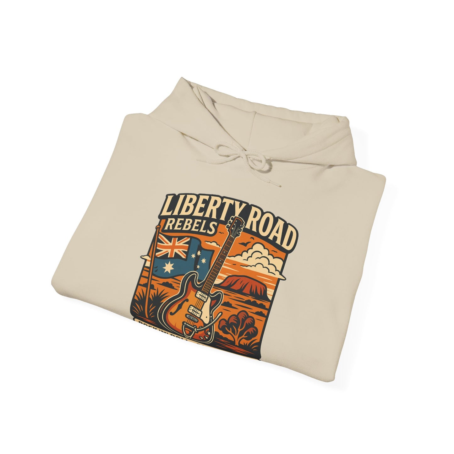 Liberty Road Rebels Australiana Hoodie