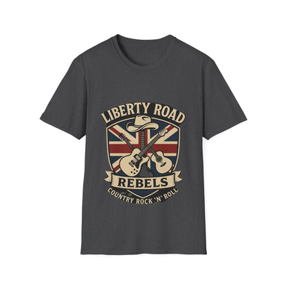 Liberty Road Rebels Britannia T-Shirt  Unisex Softstyle Tee