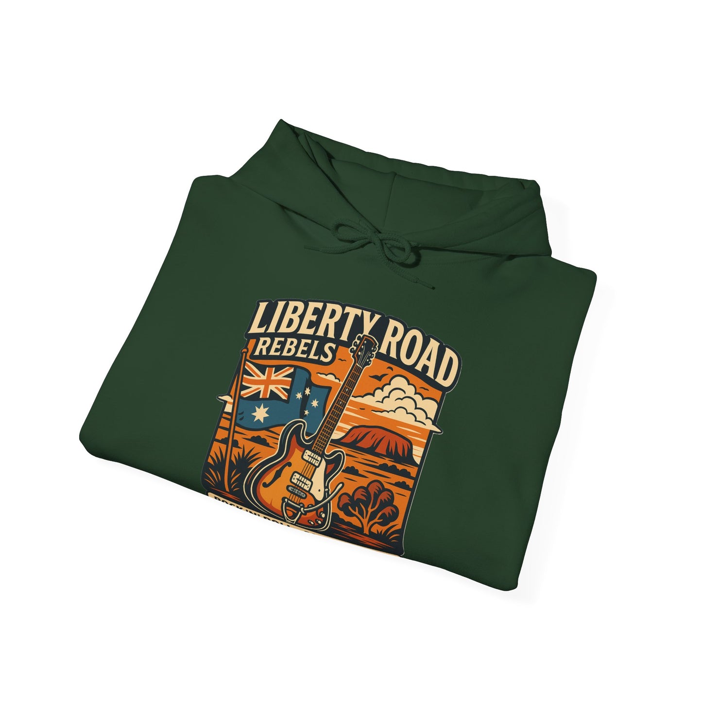 Liberty Road Rebels Australiana Hoodie