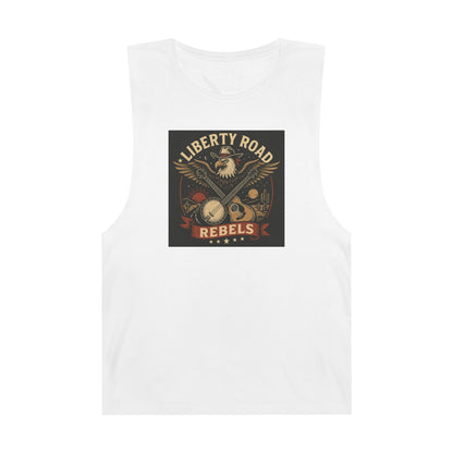 Liberty Road Rebels Vintage Americana Style Unisex Tank Top Singlet