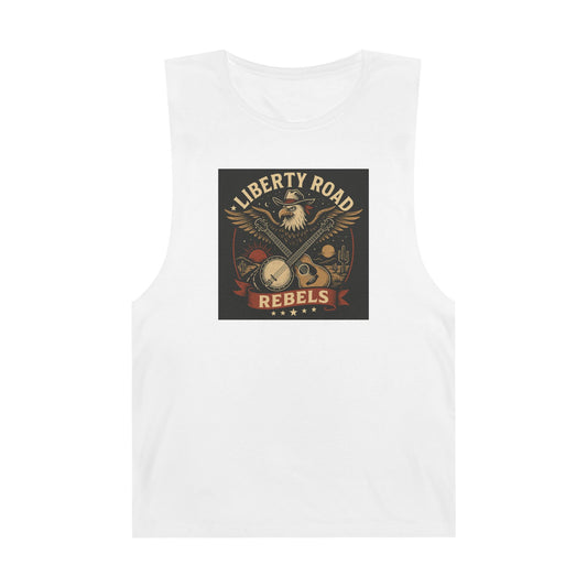 Liberty Road Rebels Vintage Americana Style Unisex Tank Top Singlet