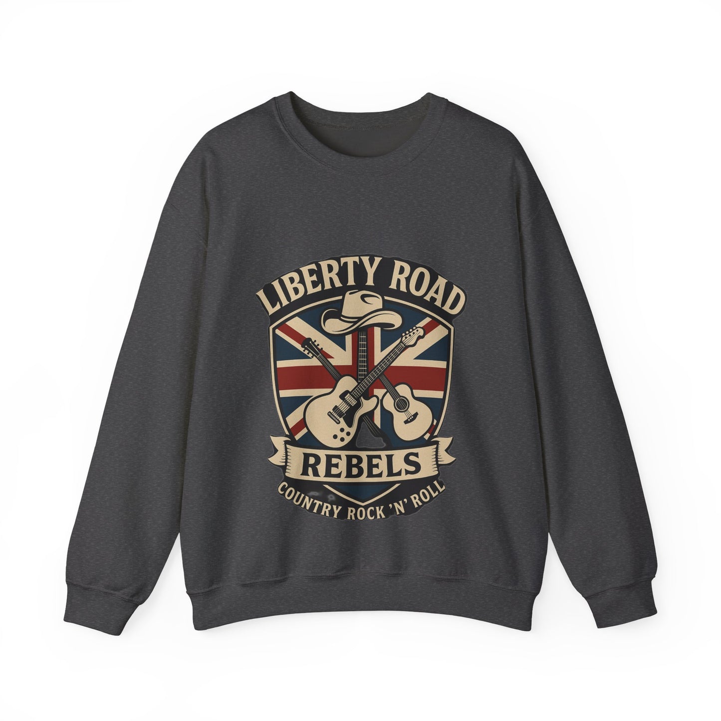 Liberty Road Rebels Britannia Sweatshirt Unisex Crewneck Longsleeve T-Shirt