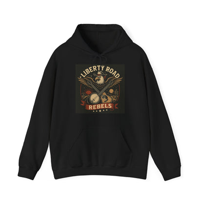 Liberty Road Rebels Vintage Americana Style Sweatshirt Unisex Hoodie