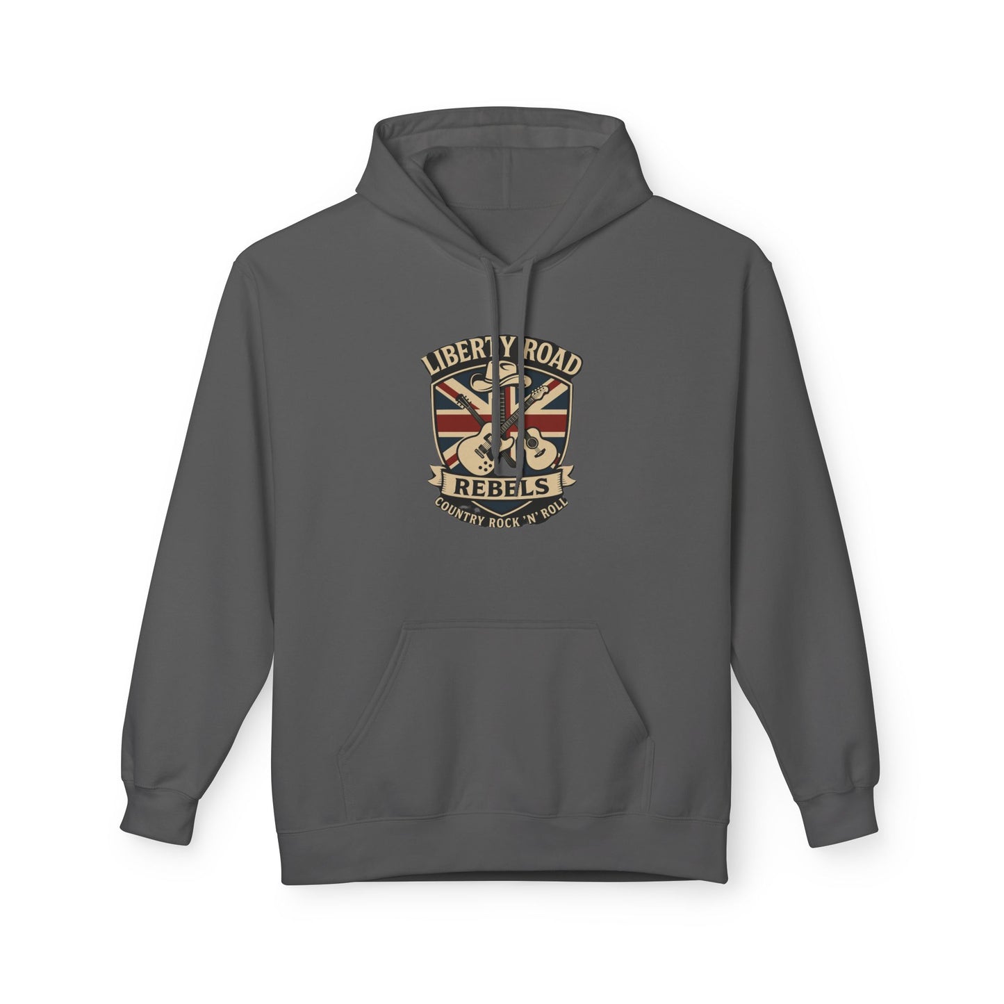 Liberty Road Rebels Britannia Fleece Hoodie Unisex Sweatshirt