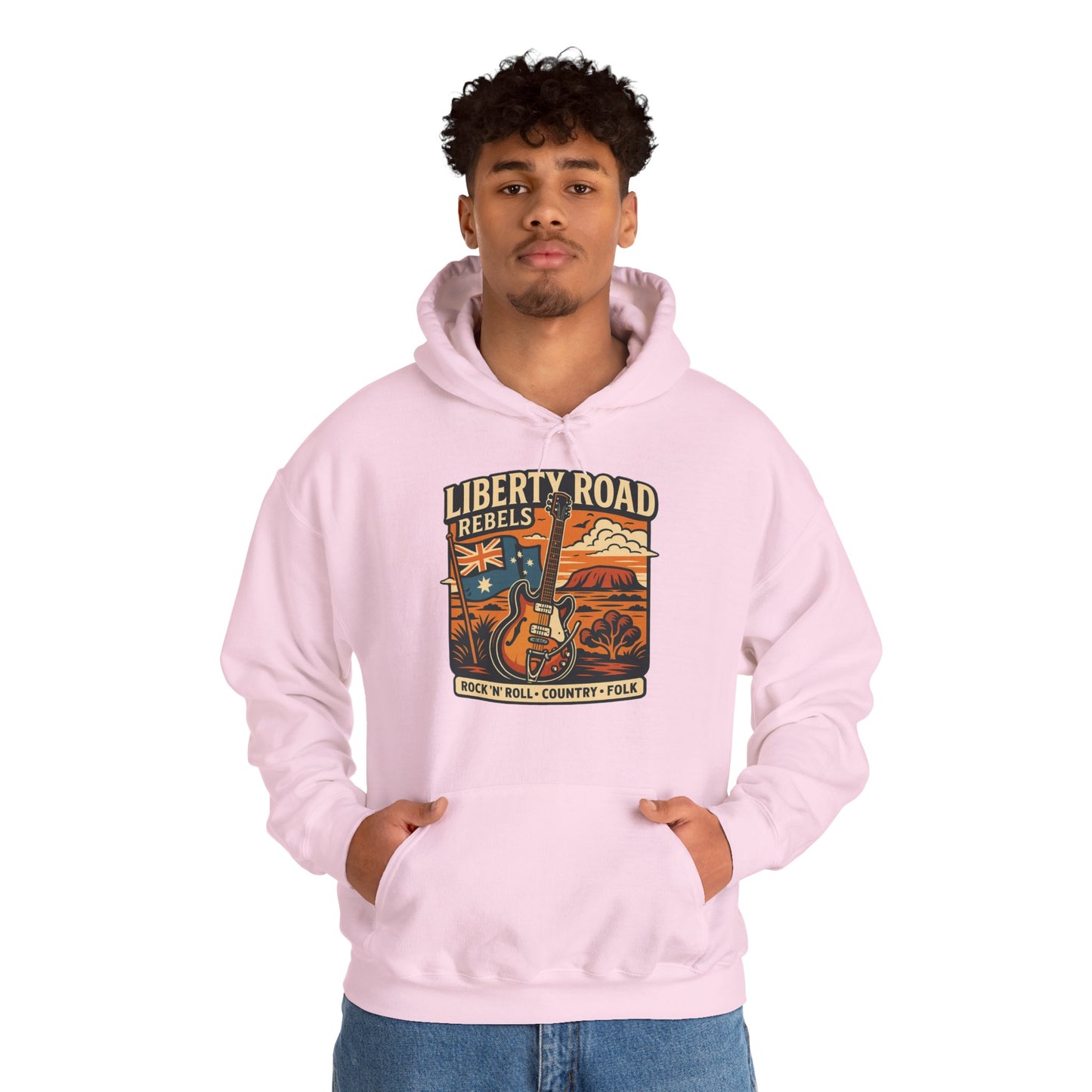 Liberty Road Rebels Australiana Hoodie