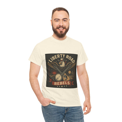 Liberty Road Rebels Vintage Americana Style Tee Unisex T-Shirt