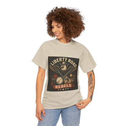 Liberty Road Rebels Vintage Americana Style Tee Unisex T-Shirt