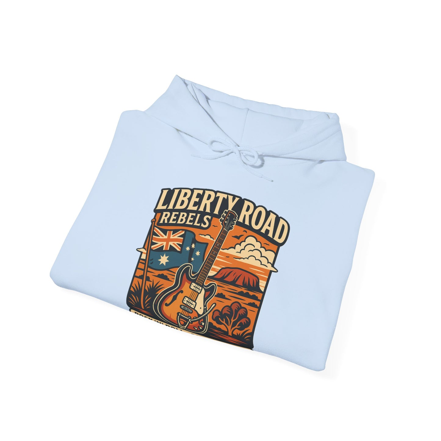 Liberty Road Rebels Australiana Hoodie