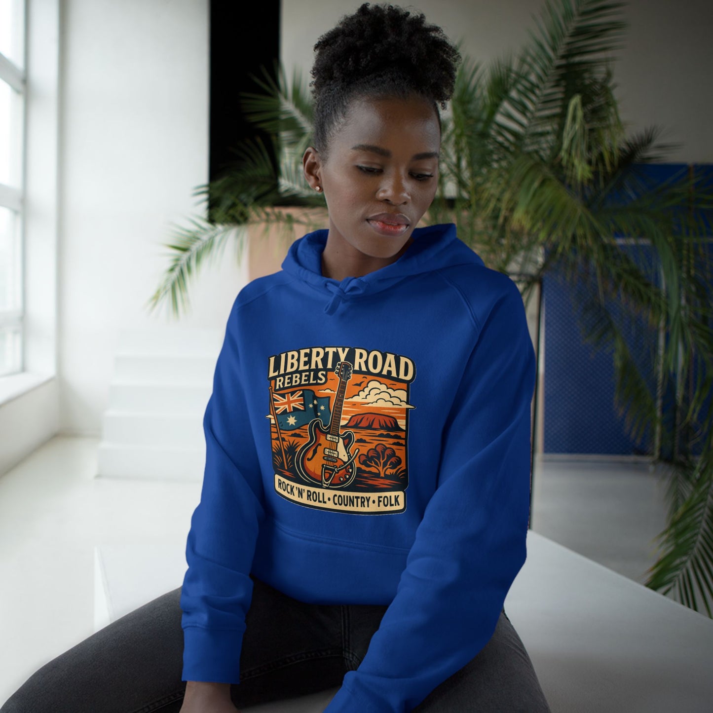 Liberty Road Rebels Vintage Australiana Hoodie