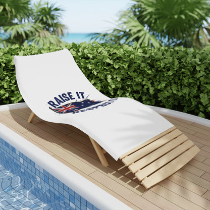 Raise It Respect it Australian Pride Beach Towels