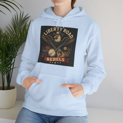 Liberty Road Rebels Vintage Americana Style Sweatshirt Unisex Hoodie
