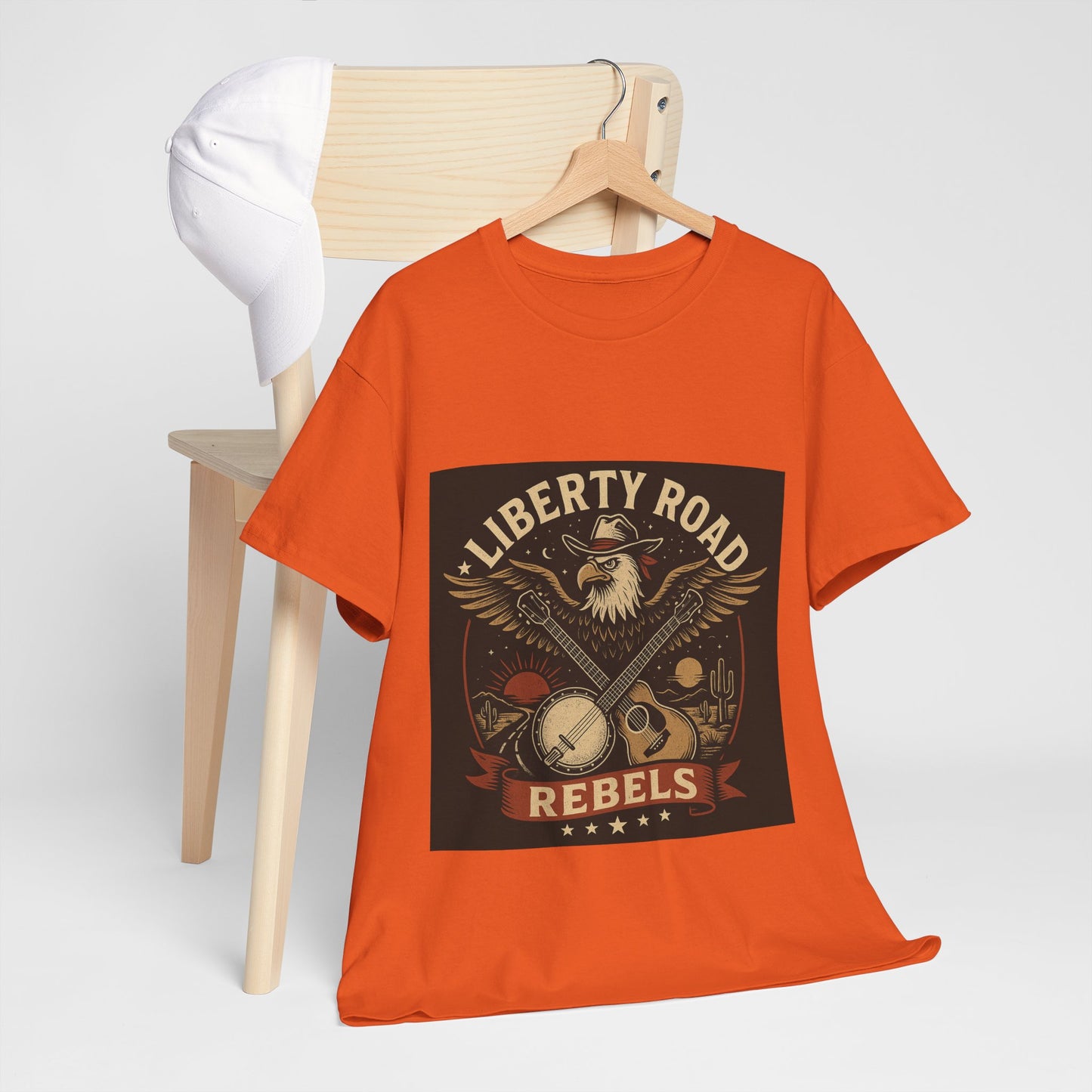 Liberty Road Rebels Vintage Americana Style Tee Unisex T-Shirt