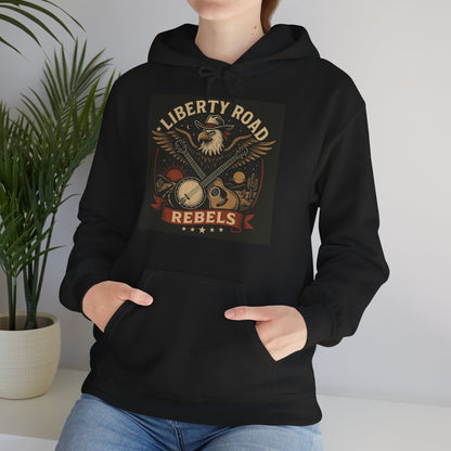 Liberty Road Rebels Vintage Americana Style Sweatshirt Unisex Hoodie