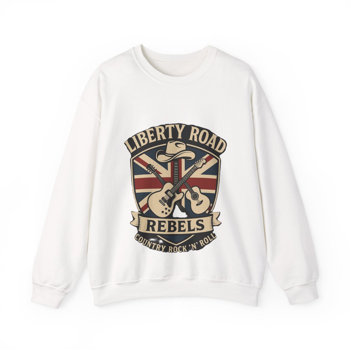Liberty Road Rebels Britannia Sweatshirt Unisex Crewneck Longsleeve T-Shirt