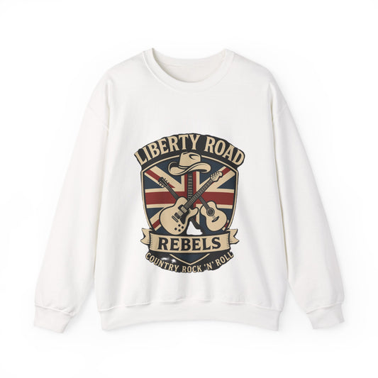 Liberty Road Rebels Britannia Sweatshirt Unisex Crewneck Longsleeve T-Shirt