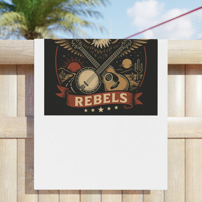Liberty Road Rebels Vintage Americana Style Beach Towels