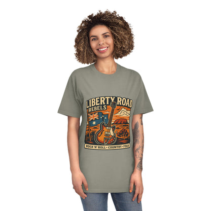 Liberty Road Rebels Australiana Unisex Tee T-Shirt