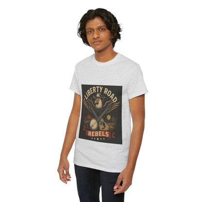 Liberty Road Rebels Vintage Americana Style Tee Unisex T-Shirt