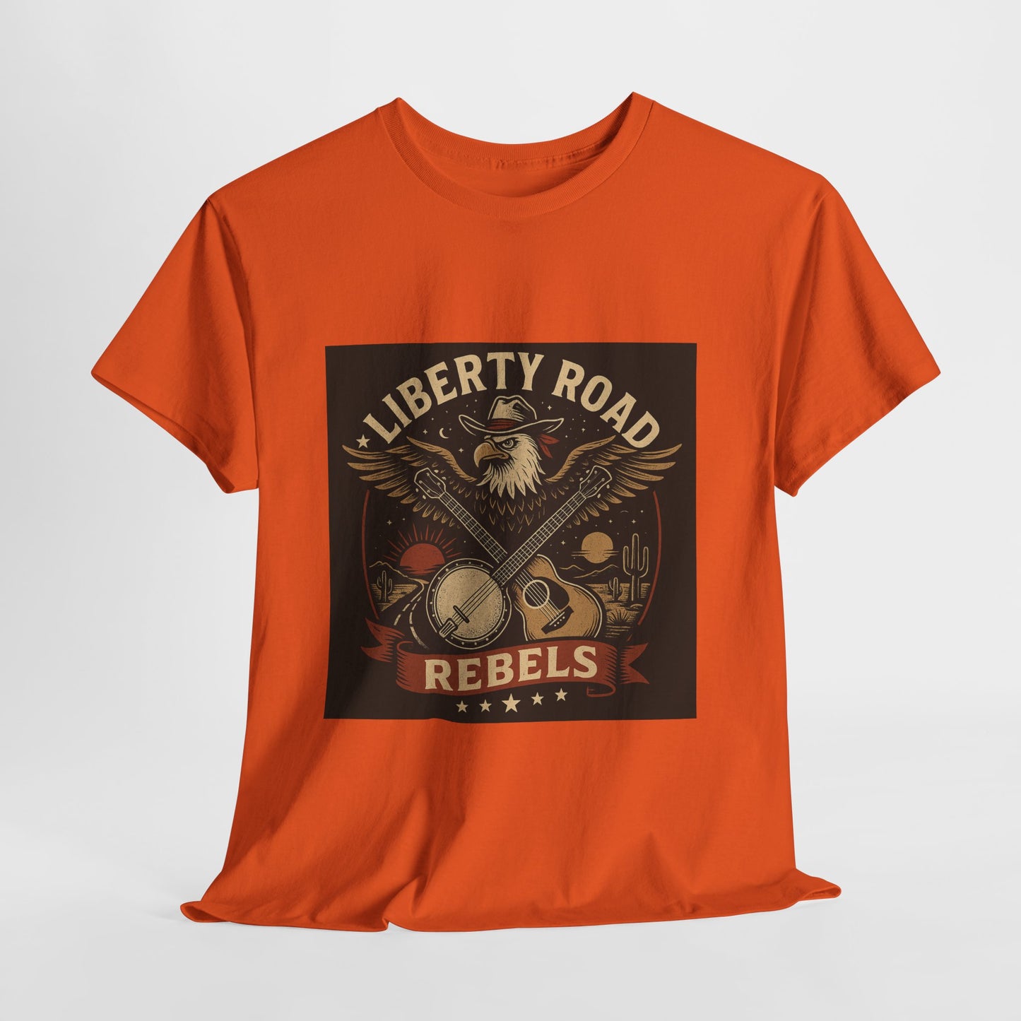Liberty Road Rebels Vintage Americana Style Tee Unisex T-Shirt