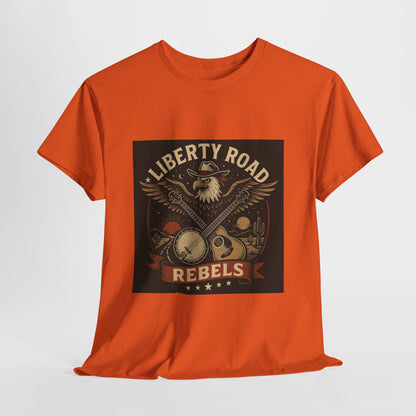 Liberty Road Rebels Vintage Americana Style Tee Unisex T-Shirt