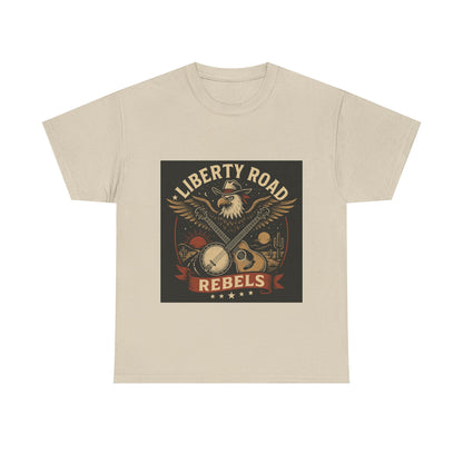 Liberty Road Rebels Vintage Americana Style Tee Unisex T-Shirt