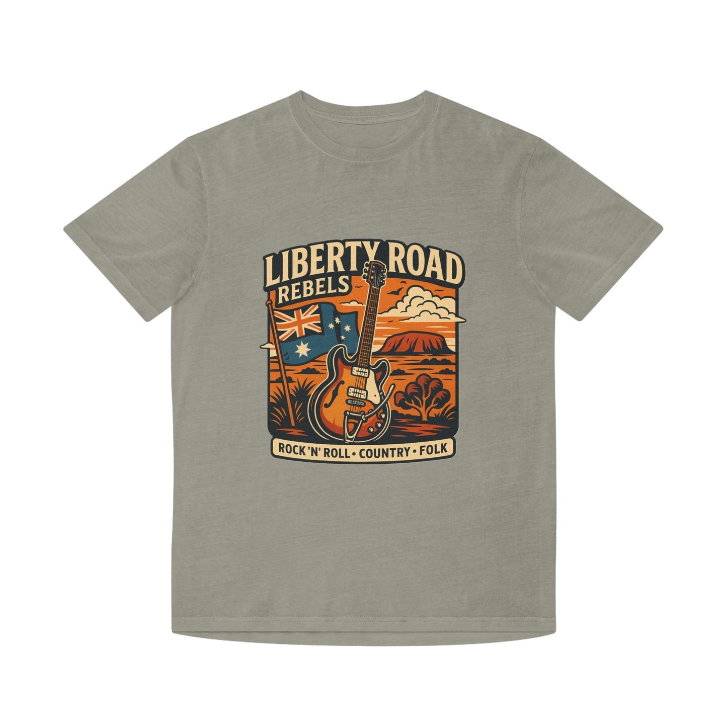Liberty Road Rebels Australiana Unisex Tee T-Shirt