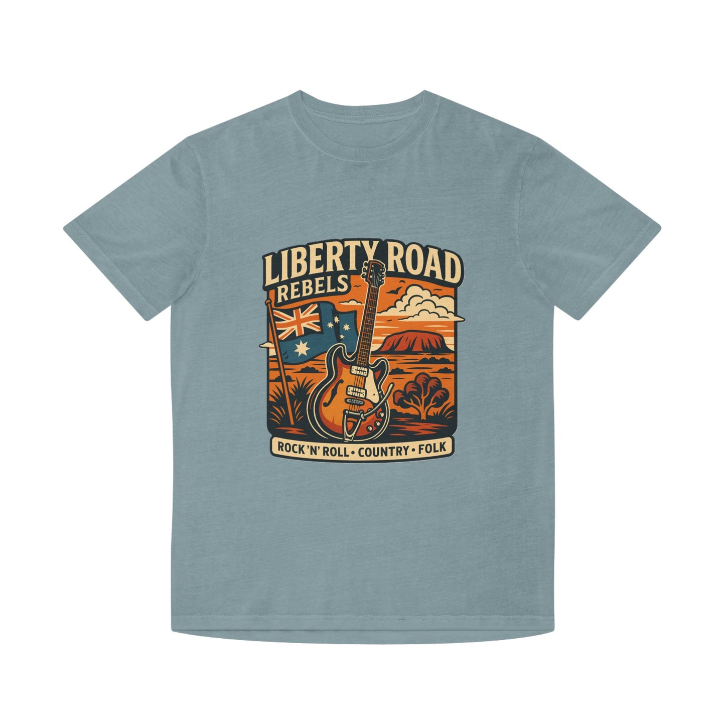 Liberty Road Rebels Australiana Unisex Tee T-Shirt