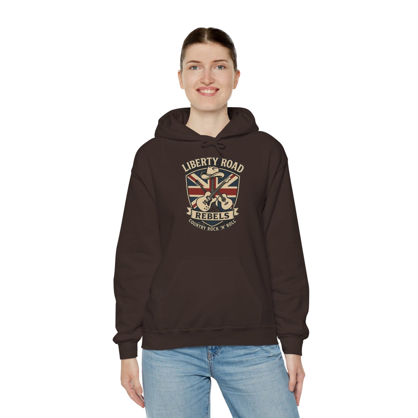 Liberty Road Rebels Britannia Hoodie Unisex Sweatshirt