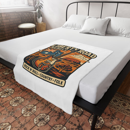 Liberty Road Rebels Australian Fleece Cozy Throw Blanket