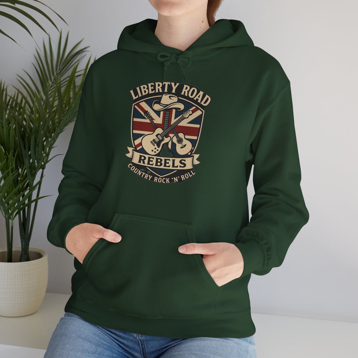 Liberty Road Rebels Britannia Hoodie Unisex Sweatshirt