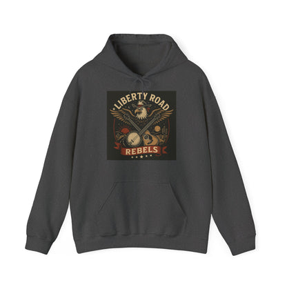 Liberty Road Rebels Vintage Americana Style Sweatshirt Unisex Hoodie