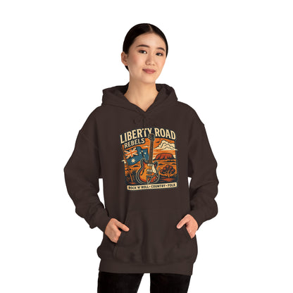 Liberty Road Rebels Australiana Hoodie