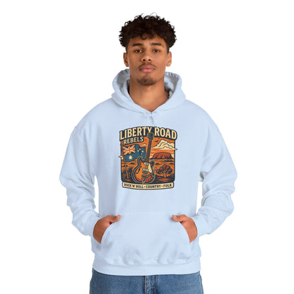 Liberty Road Rebels Australiana Hoodie