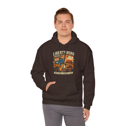 Liberty Road Rebels Australiana Hoodie