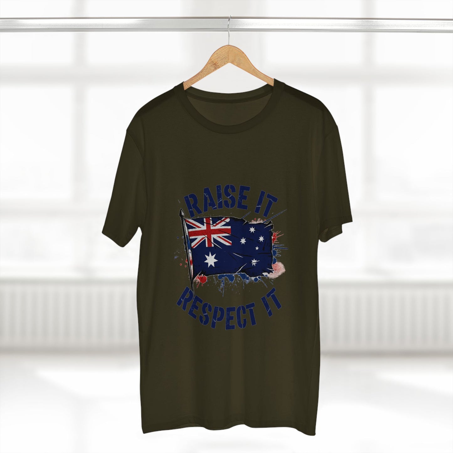 Raise It Respect It Australian Pride Tee T-Shirt