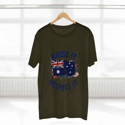Raise It Respect It Australian Pride Tee T-Shirt