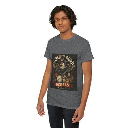 Liberty Road Rebels Vintage Americana Style Tee Unisex T-Shirt