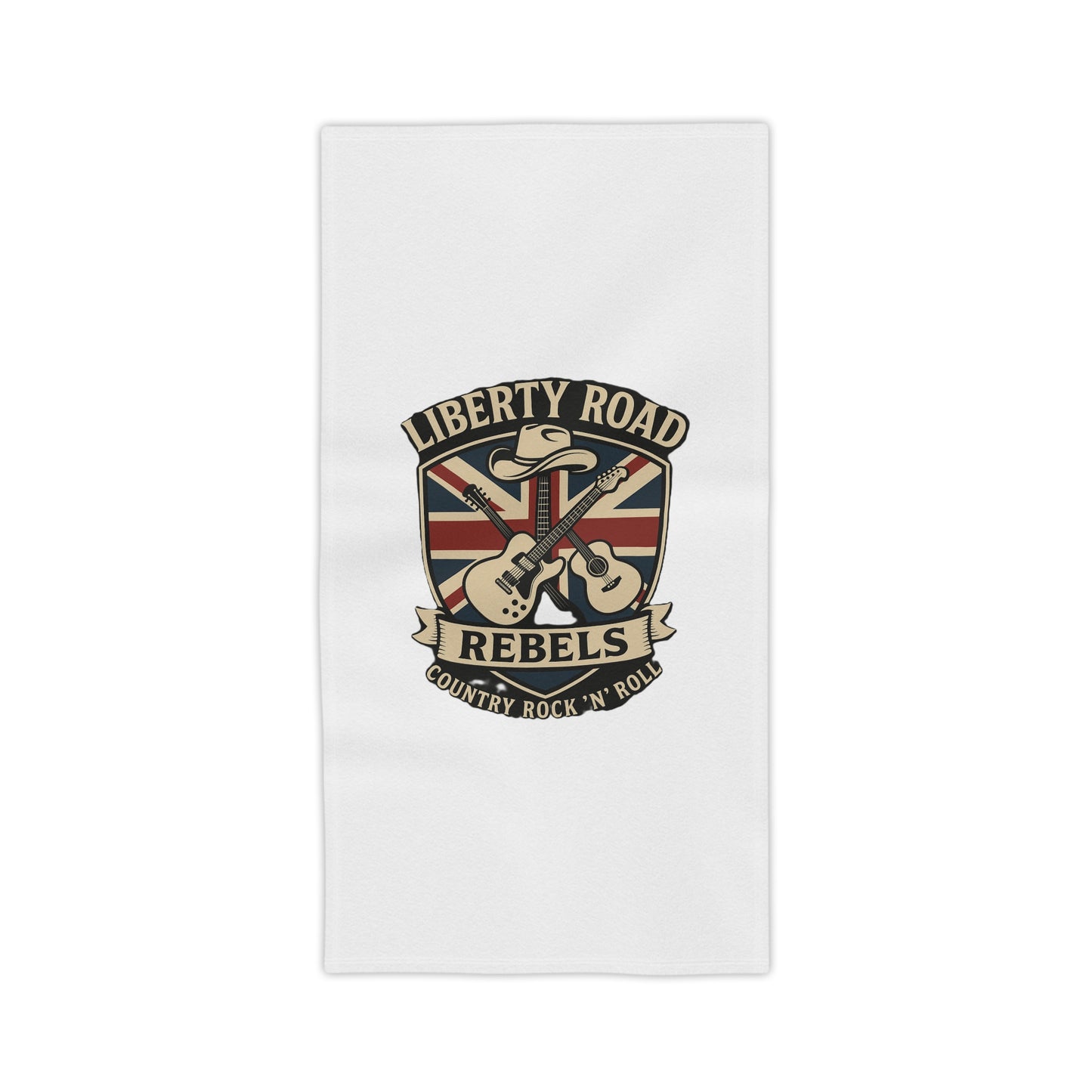 Liberty Road Rebels Britannia Rock 'n' Roll Beach Towels
