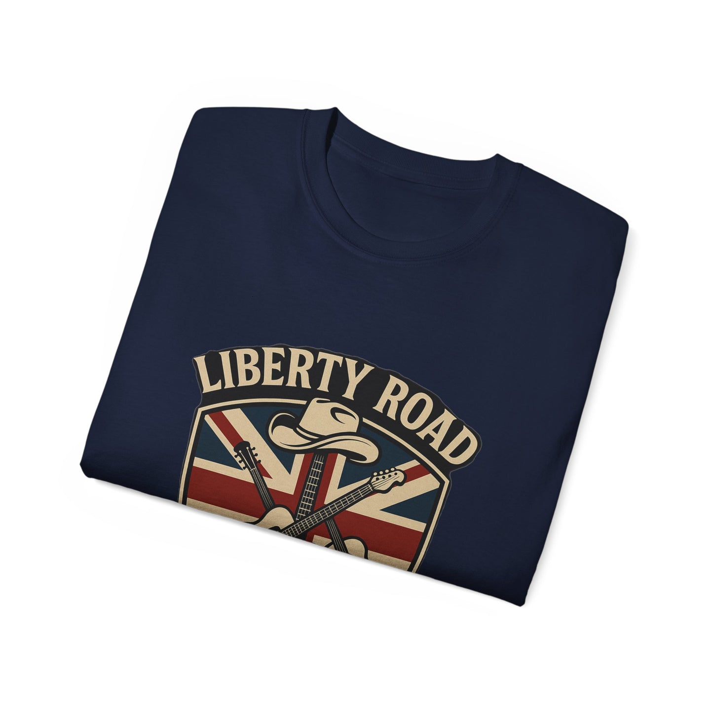 Liberty Road Rebels Britannia Unisex Ultra Cotton Tee T-Shirt