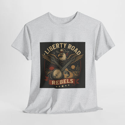 Liberty Road Rebels Vintage Americana Style Tee Unisex T-Shirt